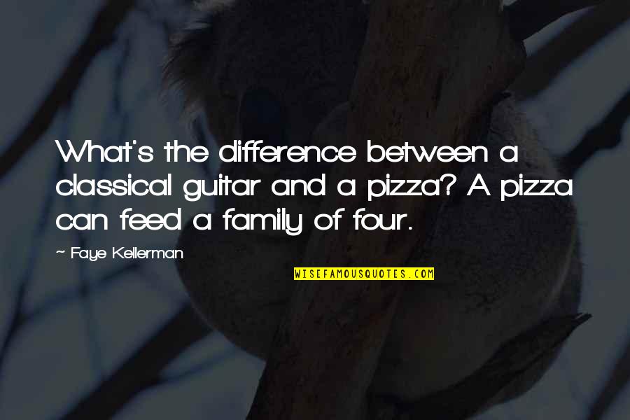 Giddens Famous Quotes By Faye Kellerman: What's the difference between a classical guitar and Giddens Famous Quotes By Faye Kellerman: What's the difference between a classical guitar and
