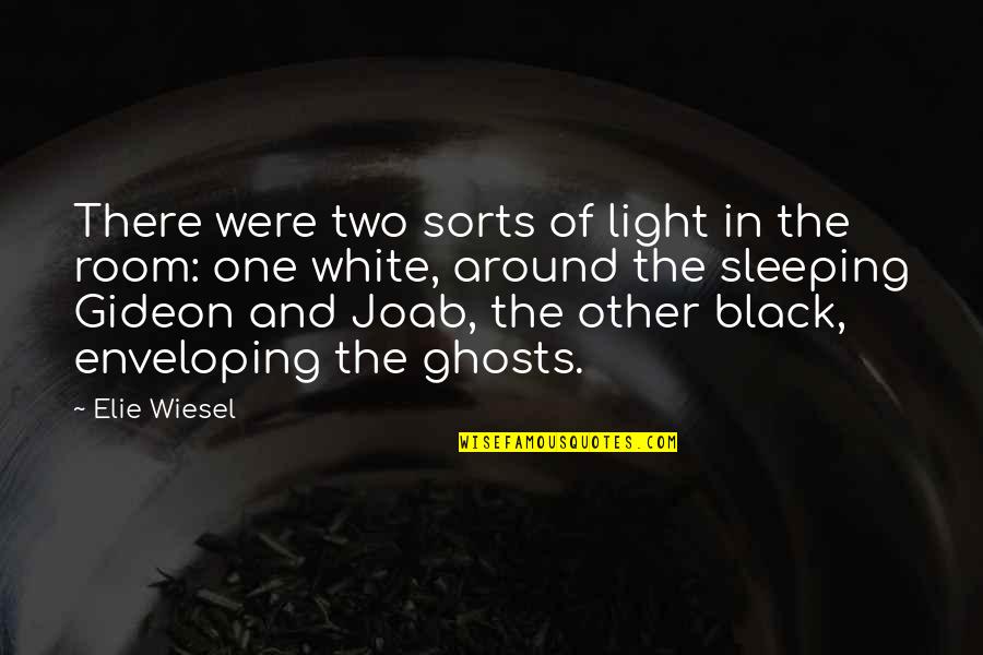 Gideon's Quotes By Elie Wiesel: There were two sorts of light in the