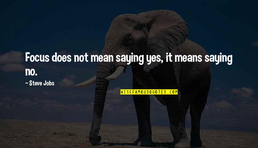Gigandet Breitling Quotes By Steve Jobs: Focus does not mean saying yes, it means Gigandet Breitling Quotes By Steve Jobs: Focus does not mean saying yes, it means