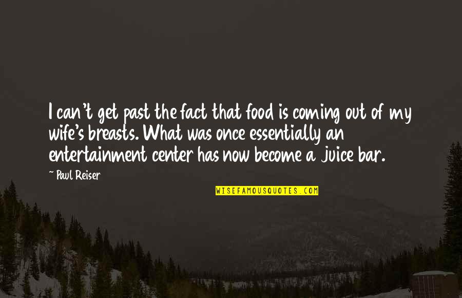 Gilgamesh And Enkidu Friendship Quotes By Paul Reiser: I can't get past the fact that food Gilgamesh And Enkidu Friendship Quotes By Paul Reiser: I can't get past the fact that food