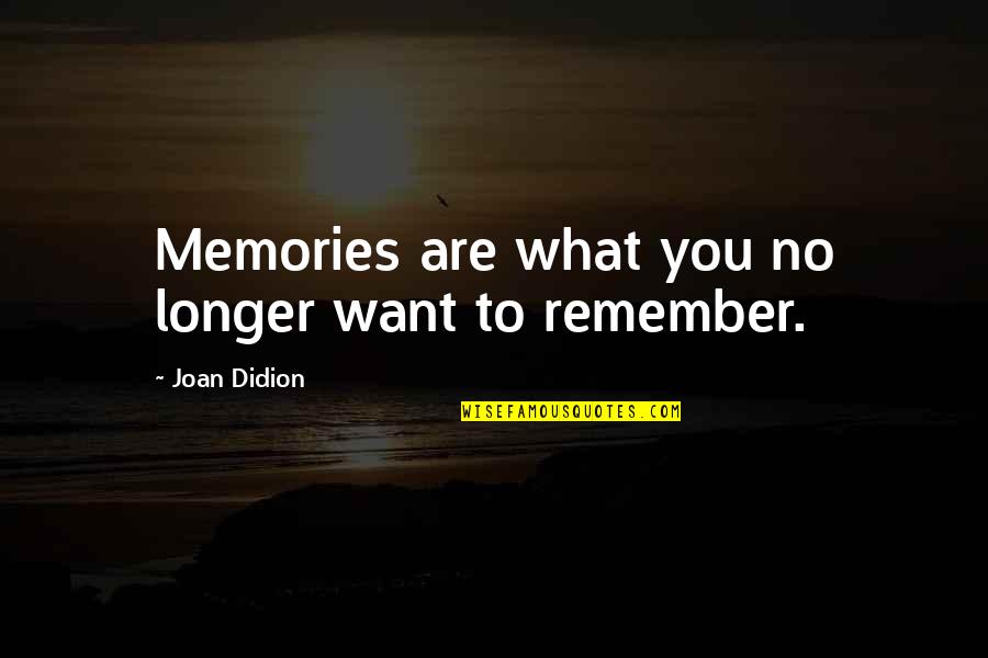 Gino De Dominicis Quotes By Joan Didion: Memories are what you no longer want to Gino De Dominicis Quotes By Joan Didion: Memories are what you no longer want to