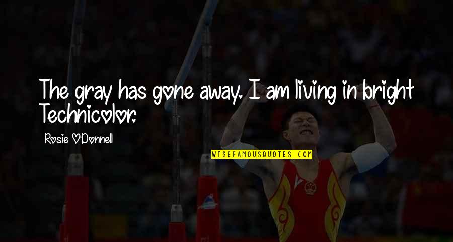 Giocatore Translation Quotes By Rosie O'Donnell: The gray has gone away. I am living Giocatore Translation Quotes By Rosie O'Donnell: The gray has gone away. I am living
