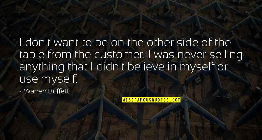 Giovanni Pascoli Quotes By Warren Buffett: I don't want to be on the other Giovanni Pascoli Quotes By Warren Buffett: I don't want to be on the other