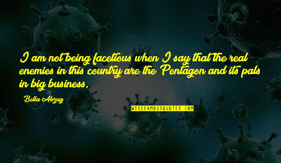 Girly Blush Quotes By Bella Abzug: I am not being facetious when I say Girly Blush Quotes By Bella Abzug: I am not being facetious when I say