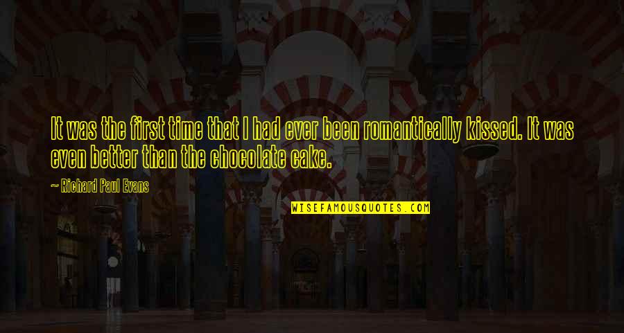Giuro Su Quotes By Richard Paul Evans: It was the first time that I had Giuro Su Quotes By Richard Paul Evans: It was the first time that I had
