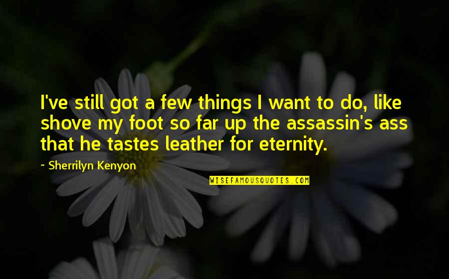 Give Everything Away Quotes By Sherrilyn Kenyon: I've still got a few things I want