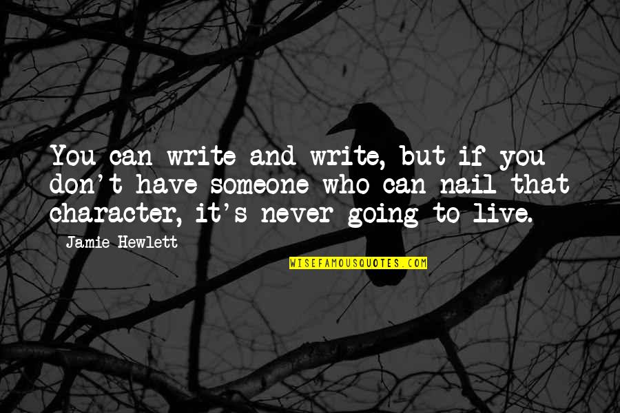 Give Thanks To Allah Quotes By Jamie Hewlett: You can write and write, but if you