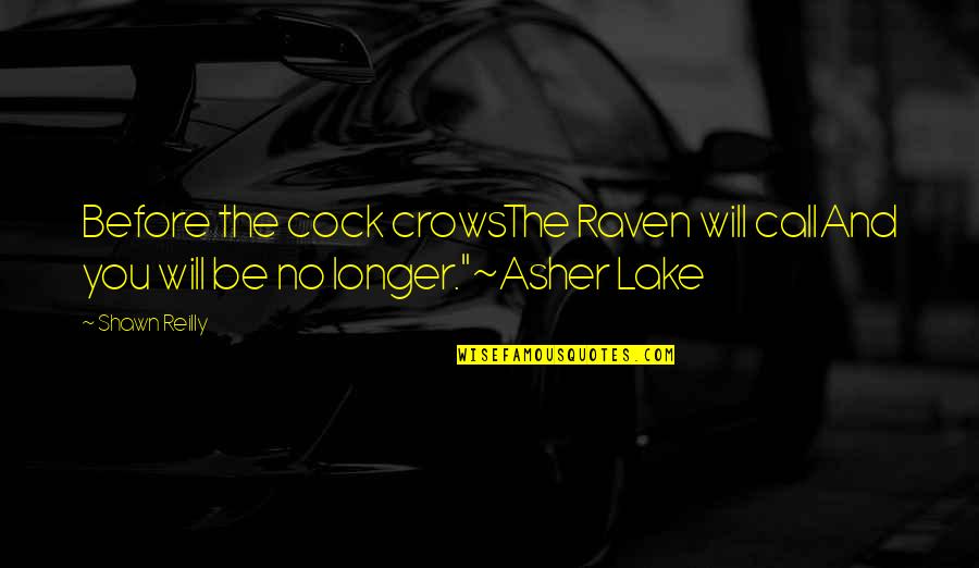 Giving Without Expecting In Return Quotes By Shawn Reilly: Before the cock crowsThe Raven will callAnd you