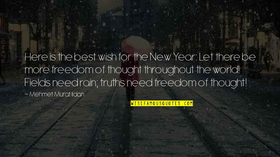 Globby Quotes By Mehmet Murat Ildan: Here is the best wish for the New