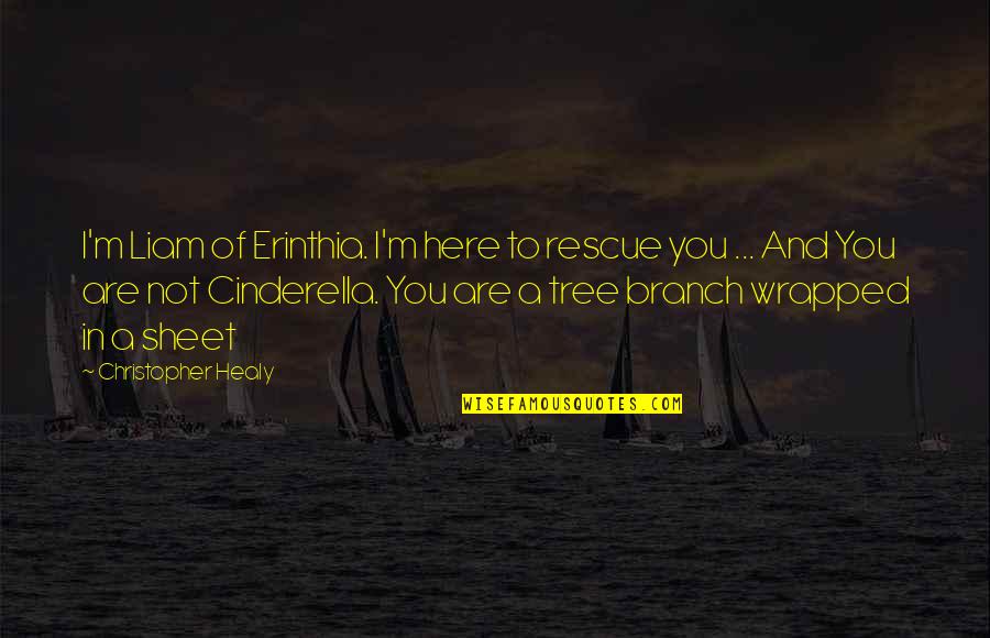 Gmir Quotes By Christopher Healy: I'm Liam of Erinthia. I'm here to rescue