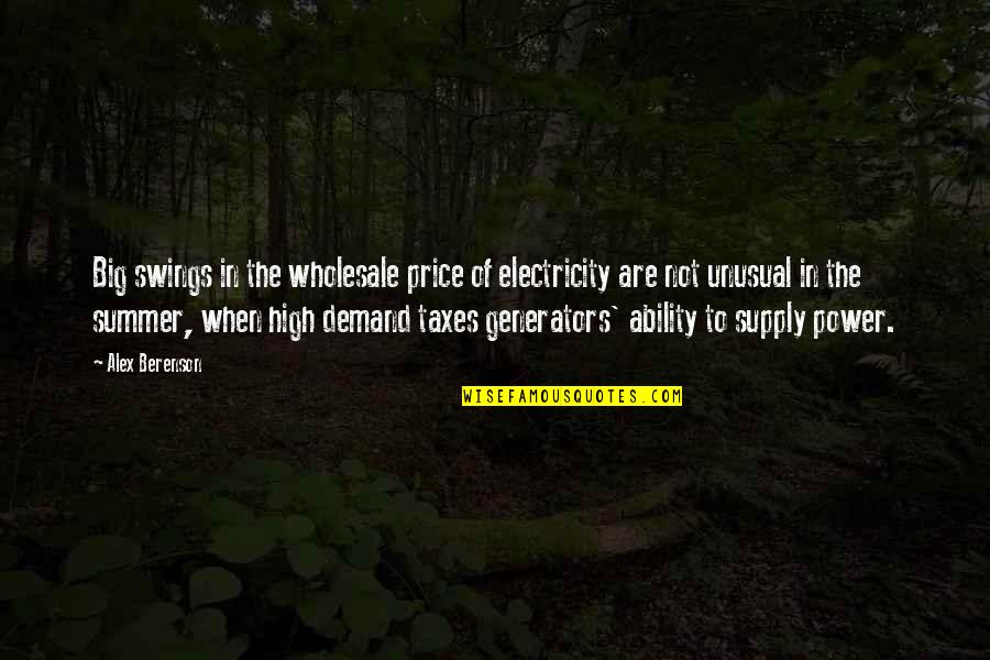 Gmit Courses Quotes By Alex Berenson: Big swings in the wholesale price of electricity Gmit Courses Quotes By Alex Berenson: Big swings in the wholesale price of electricity
