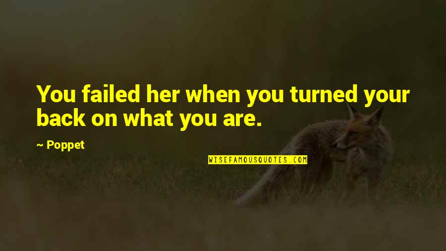Gnolls D D Quotes By Poppet: You failed her when you turned your back
