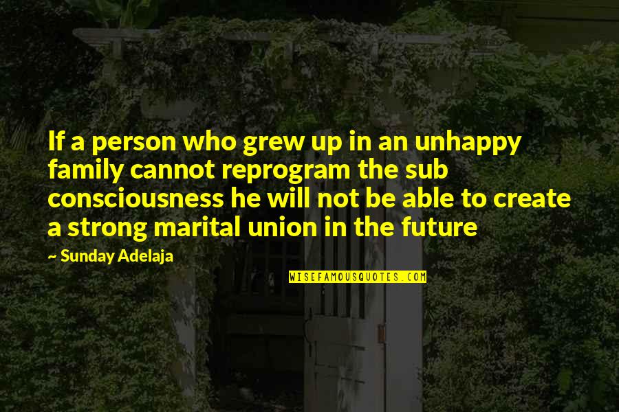 Goal In Life Quotes By Sunday Adelaja: If a person who grew up in an
