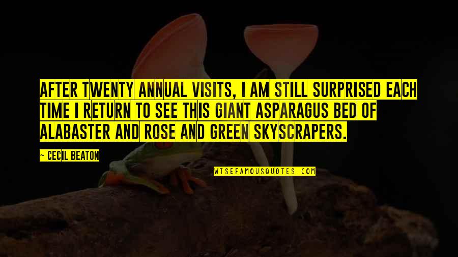 Gobstopper Willy Wonka Quotes By Cecil Beaton: After twenty annual visits, I am still surprised Gobstopper Willy Wonka Quotes By Cecil Beaton: After twenty annual visits, I am still surprised