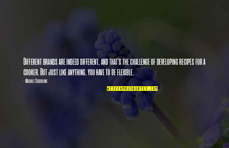 God Create Nature Quotes By Michele Scicolone: Different brands are indeed different, and that's the