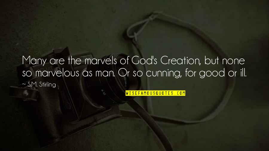 God Creation Quotes By S.M. Stirling: Many are the marvels of God's Creation, but