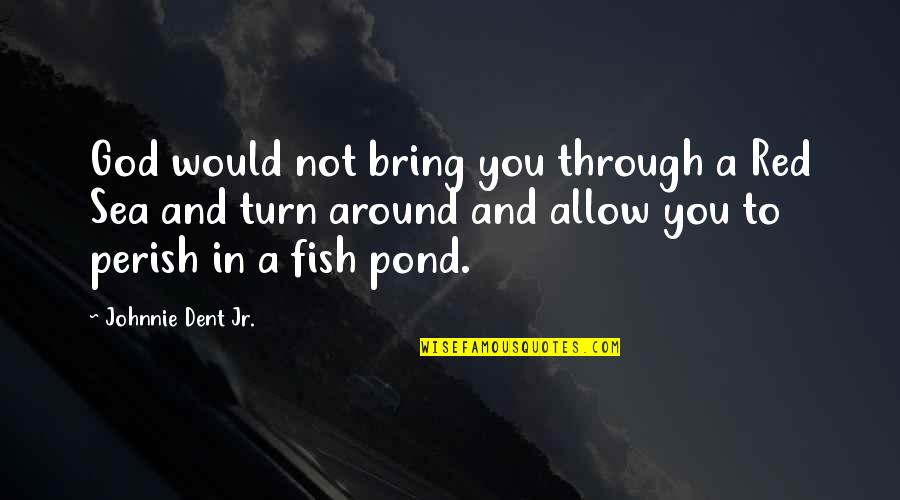 God Is Red Quotes By Johnnie Dent Jr.: God would not bring you through a Red God Is Red Quotes By Johnnie Dent Jr.: God would not bring you through a Red