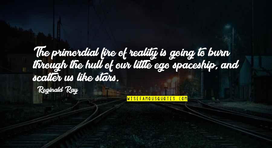 God Loves You Quotes Quotes By Reginald Ray: The primordial fire of reality is going to
