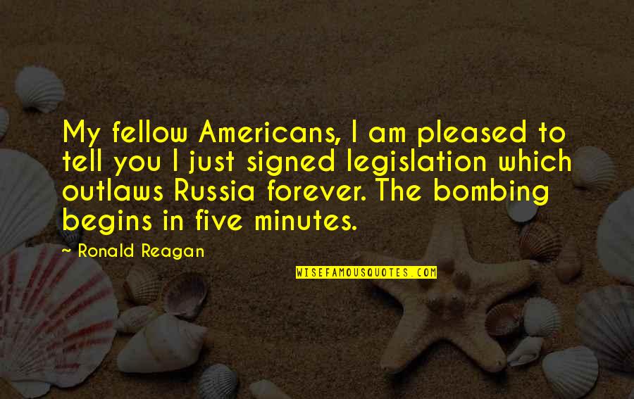 God Never Fails Us Quotes By Ronald Reagan: My fellow Americans, I am pleased to tell