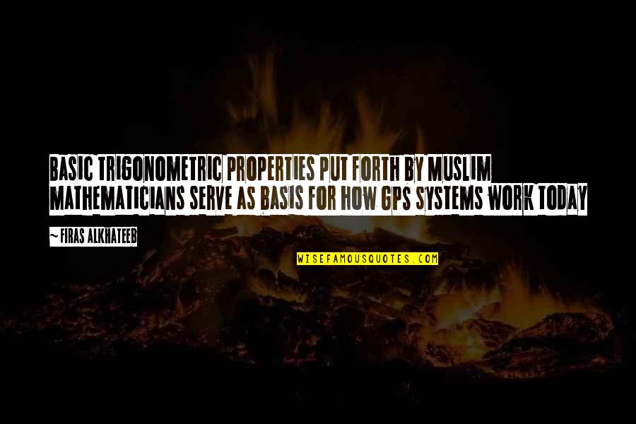 Godafoss Quotes By Firas Alkhateeb: Basic trigonometric properties put forth by Muslim mathematicians Godafoss Quotes By Firas Alkhateeb: Basic trigonometric properties put forth by Muslim mathematicians