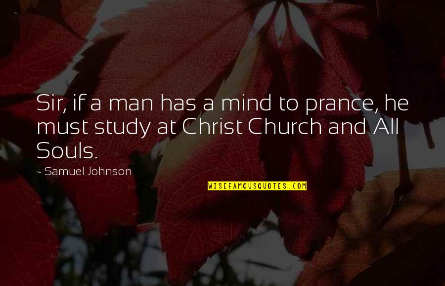 Godsmacked Quotes By Samuel Johnson: Sir, if a man has a mind to