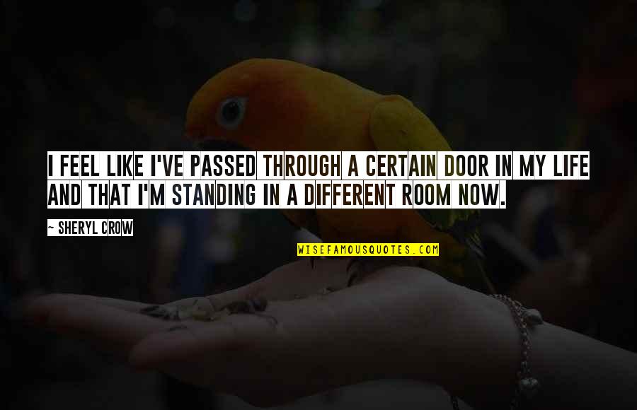 Goines Concrete Quotes By Sheryl Crow: I feel like I've passed through a certain