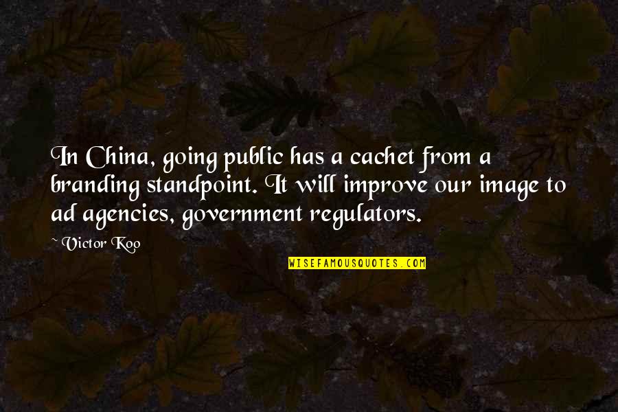 Going Public Quotes By Victor Koo: In China, going public has a cachet from