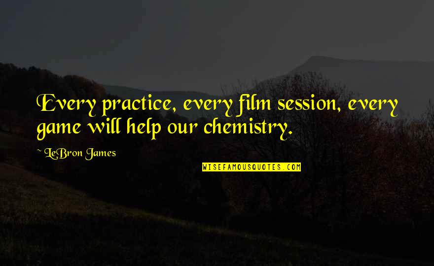 Golubeva Unsimulated Quotes By LeBron James: Every practice, every film session, every game will