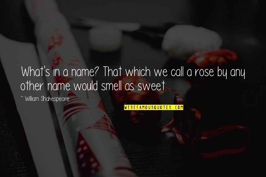 Gomolinski Olivia Quotes By William Shakespeare: What's in a name? That which we call Gomolinski Olivia Quotes By William Shakespeare: What's in a name? That which we call