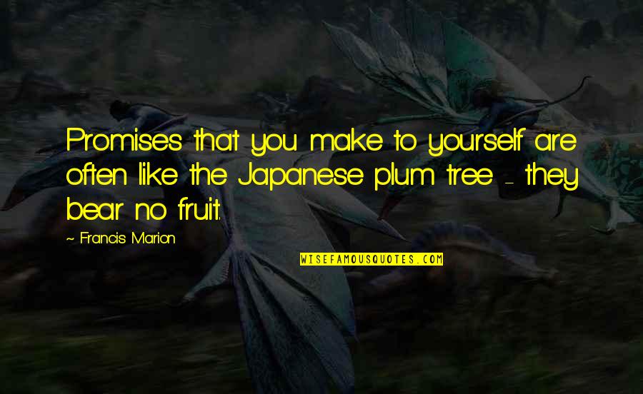Good Mcm Quotes By Francis Marion: Promises that you make to yourself are often Good Mcm Quotes By Francis Marion: Promises that you make to yourself are often
