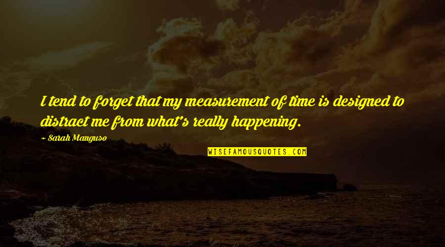 Goodest Goy Quotes By Sarah Manguso: I tend to forget that my measurement of Goodest Goy Quotes By Sarah Manguso: I tend to forget that my measurement of