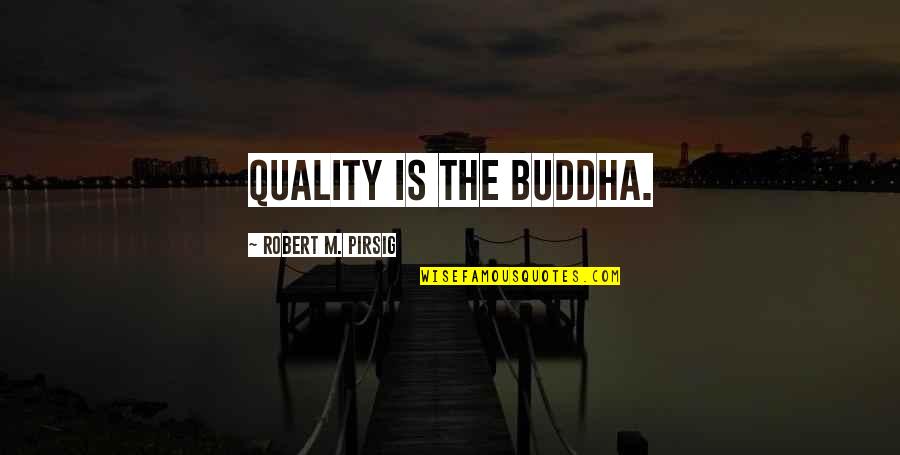 Goodis Quotes By Robert M. Pirsig: Quality is the Buddha.