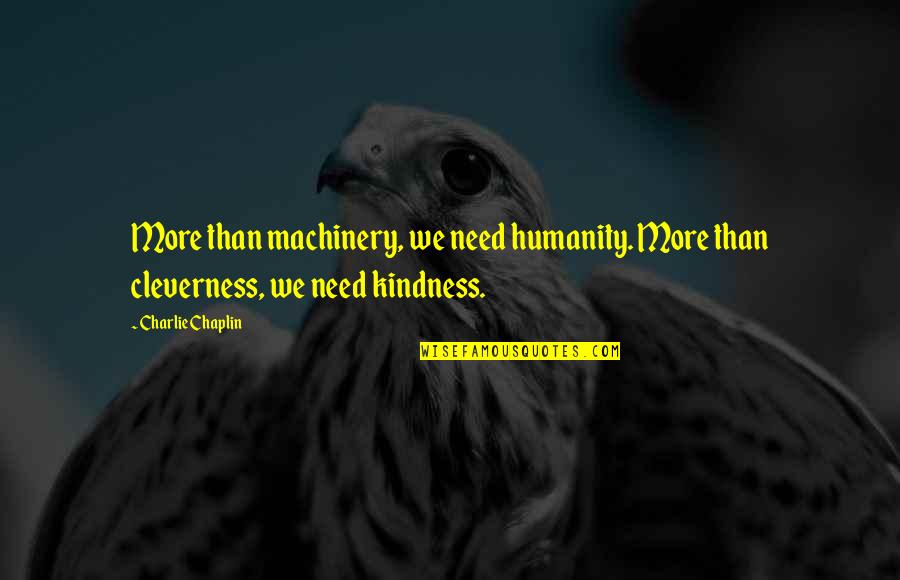 Google Sheets Concatenate With Quotes By Charlie Chaplin: More than machinery, we need humanity. More than