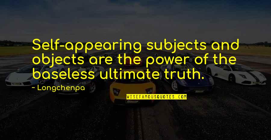 Gp Stock Quotes By Longchenpa: Self-appearing subjects and objects are the power of