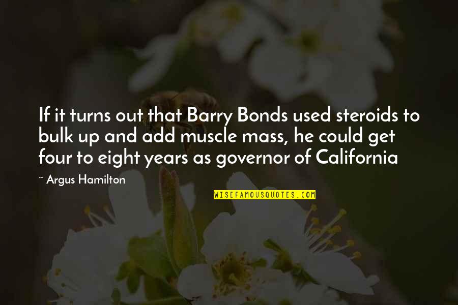 Graduation Speeches And Quotes By Argus Hamilton: If it turns out that Barry Bonds used Graduation Speeches And Quotes By Argus Hamilton: If it turns out that Barry Bonds used