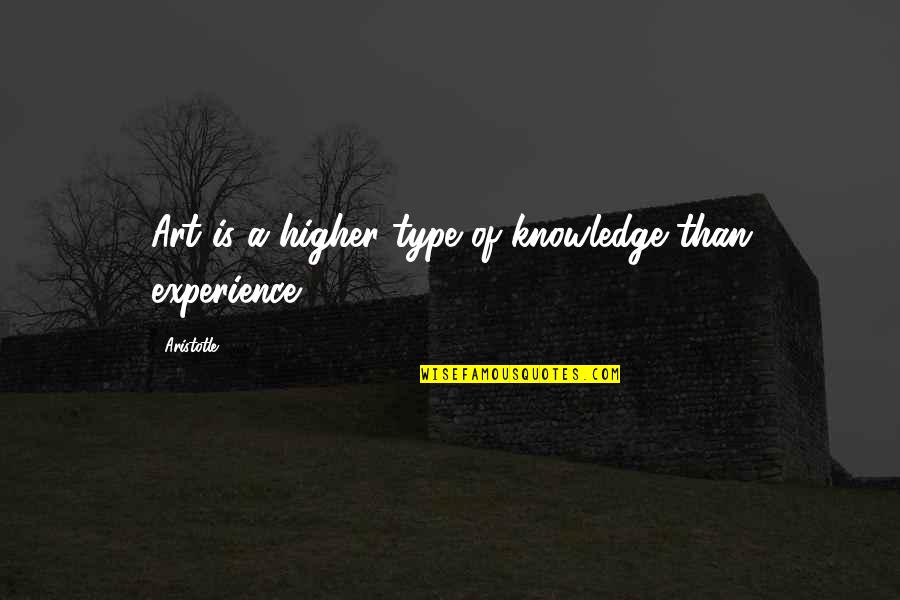 Grandezze Intensive Ed Quotes By Aristotle.: Art is a higher type of knowledge than Grandezze Intensive Ed Quotes By Aristotle.: Art is a higher type of knowledge than