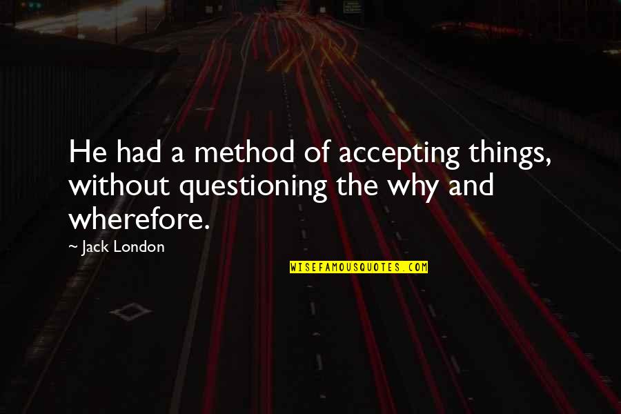 Graphene Stock Quotes By Jack London: He had a method of accepting things, without