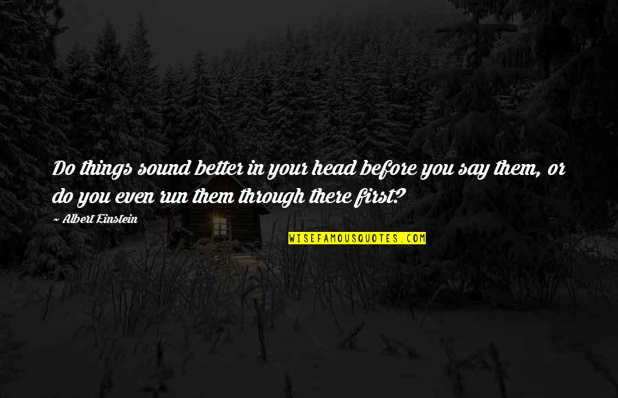 Graybar Catalog Quotes By Albert Einstein: Do things sound better in your head before Graybar Catalog Quotes By Albert Einstein: Do things sound better in your head before