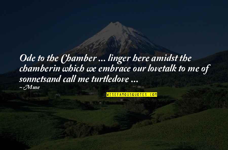 Greazy Quotes By Muse: Ode to the Chamber ... linger here amidst