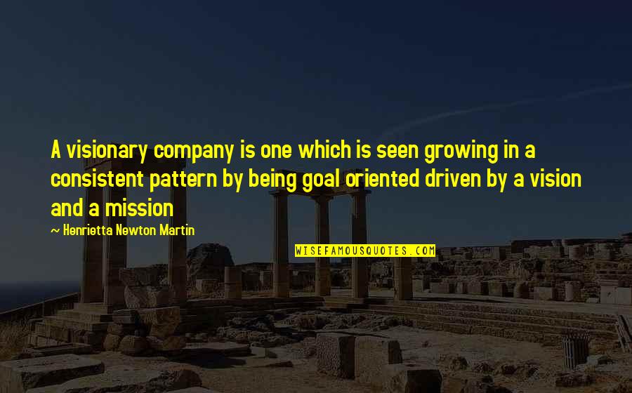 Green Lantern Funny Quotes By Henrietta Newton Martin: A visionary company is one which is seen Green Lantern Funny Quotes By Henrietta Newton Martin: A visionary company is one which is seen