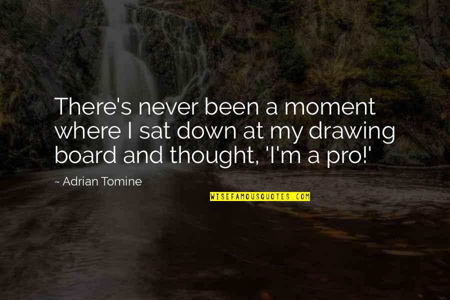 Greeted Wordlessly Crossword Quotes By Adrian Tomine: There's never been a moment where I sat