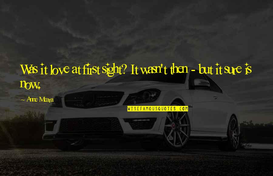 Grey's Anatomy Blink Quotes By Anne Meara: Was it love at first sight? It wasn't