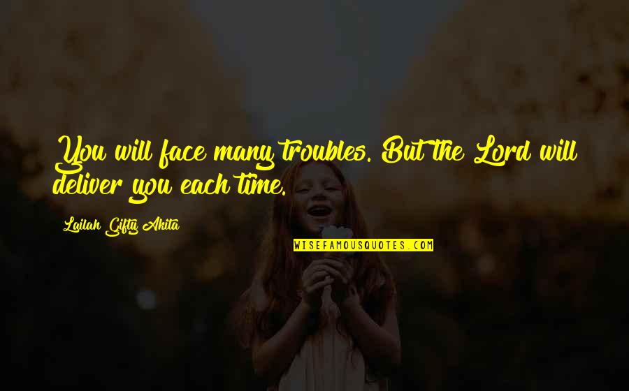 Grey's Anatomy Meredith Voice Over Quotes By Lailah Gifty Akita: You will face many troubles. But the Lord Grey's Anatomy Meredith Voice Over Quotes By Lailah Gifty Akita: You will face many troubles. But the Lord