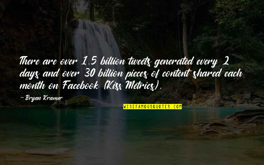 Grigalius 7 Quotes By Bryan Kramer: There are over 1.5 billion tweets generated every Grigalius 7 Quotes By Bryan Kramer: There are over 1.5 billion tweets generated every