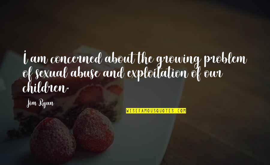 Grimness Synonym Quotes By Jim Ryun: I am concerned about the growing problem of Grimness Synonym Quotes By Jim Ryun: I am concerned about the growing problem of