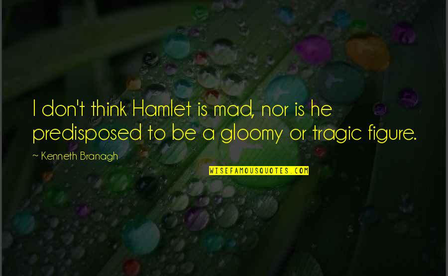Groene Specht Quotes By Kenneth Branagh: I don't think Hamlet is mad, nor is Groene Specht Quotes By Kenneth Branagh: I don't think Hamlet is mad, nor is