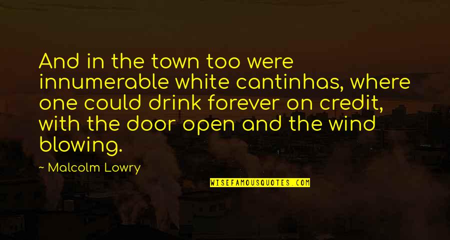 Groezinger Meats Quotes By Malcolm Lowry: And in the town too were innumerable white