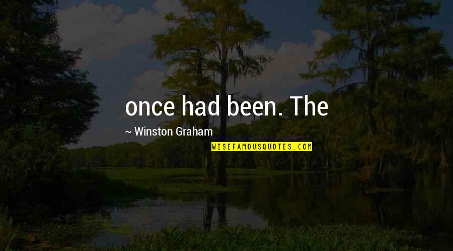 Grottos Quotes By Winston Graham: once had been. The