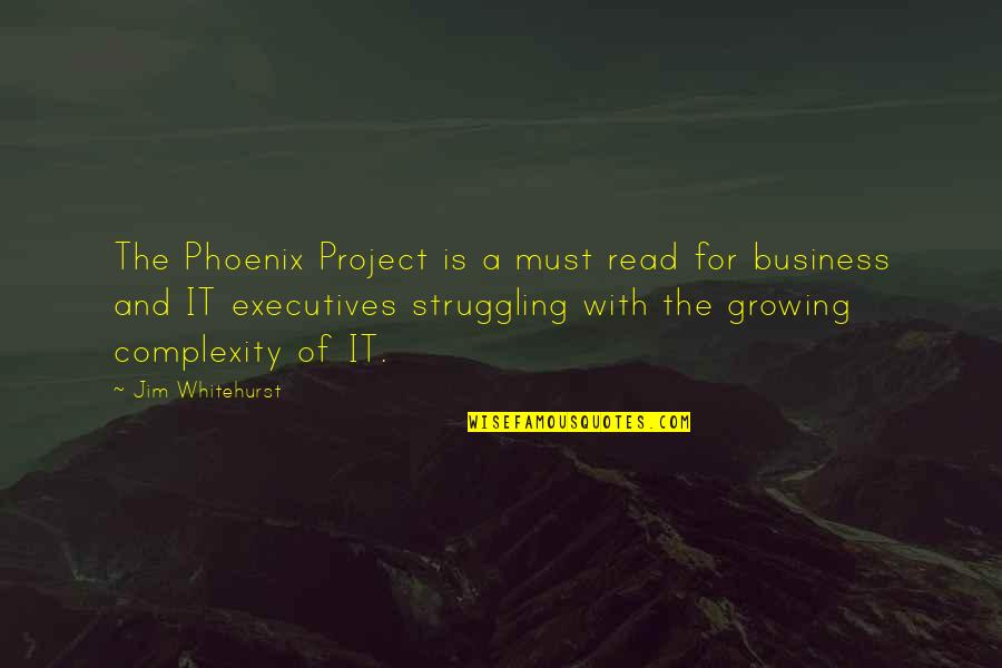 Growing A Business Quotes By Jim Whitehurst: The Phoenix Project is a must read for