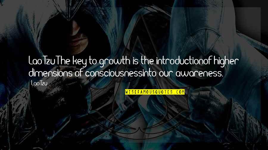 Growth Wisdom Quotes By Lao-Tzu: Lao Tzu The key to growth is the Growth Wisdom Quotes By Lao-Tzu: Lao Tzu The key to growth is the